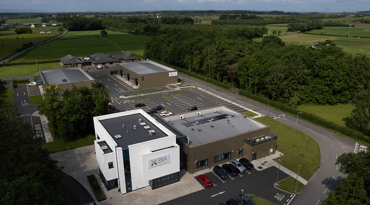 another angle of bia campus from above